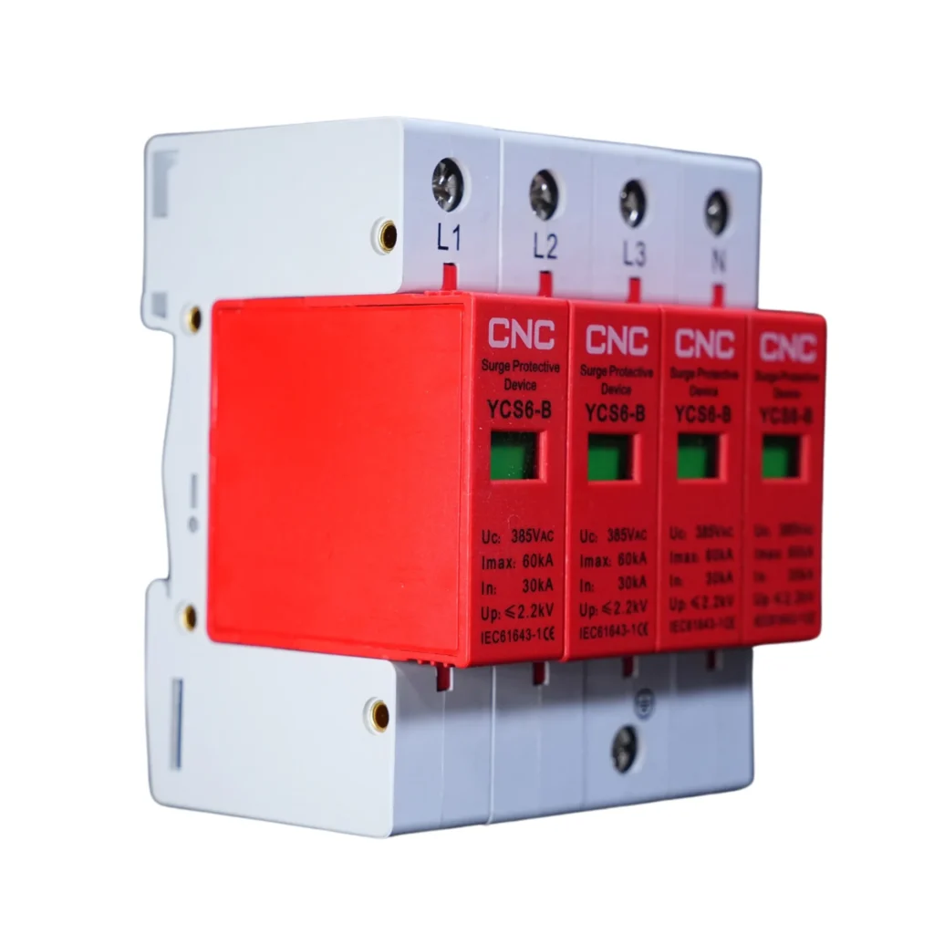4P AC SPD 385V Surge Protection Device – YCS6-C