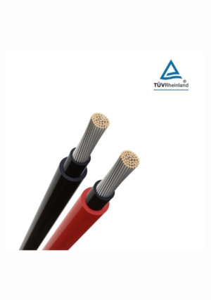 LEADER 90 Meters/Roll 4MM 1500V Positive and Negative PV Solar Cable TUV Certification Black and Red Color Photovoltaic Cables
