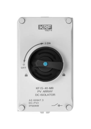 4-Pole 1200V 32A DC Isolator – DIN Rail Mounted Switch IP66