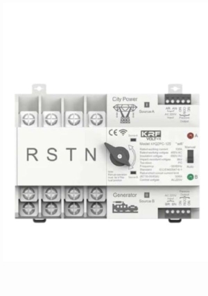 Din Rail 4P WIFI ATS Dual Power Automatic Transfer Switch  125A